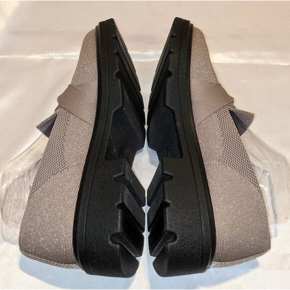 Lifestride BZees Women's Muse Bow Platform Comfort Loafers Shoes Latte Size 9.5 - Picture 4 of 10